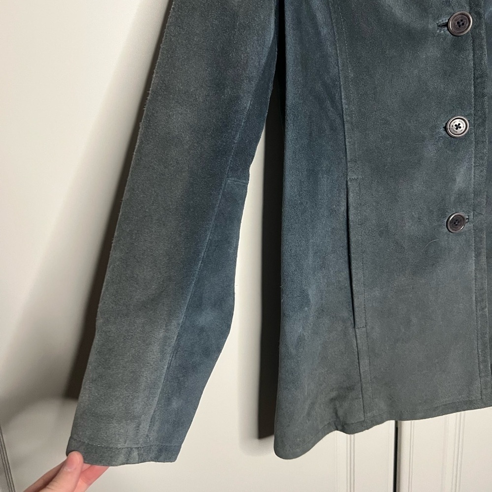 Vintage Coach 100% Suede Leather Jacket – Y2K Era - Picture 10 of 16